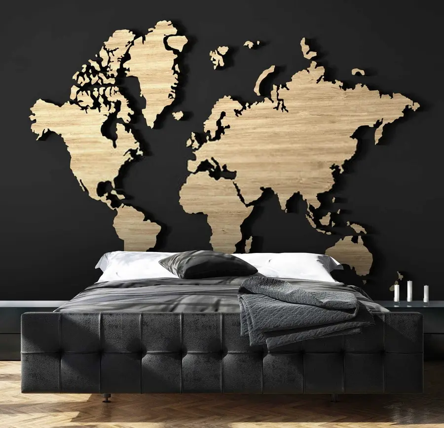 fototapet Harta lumii copacilor u50437