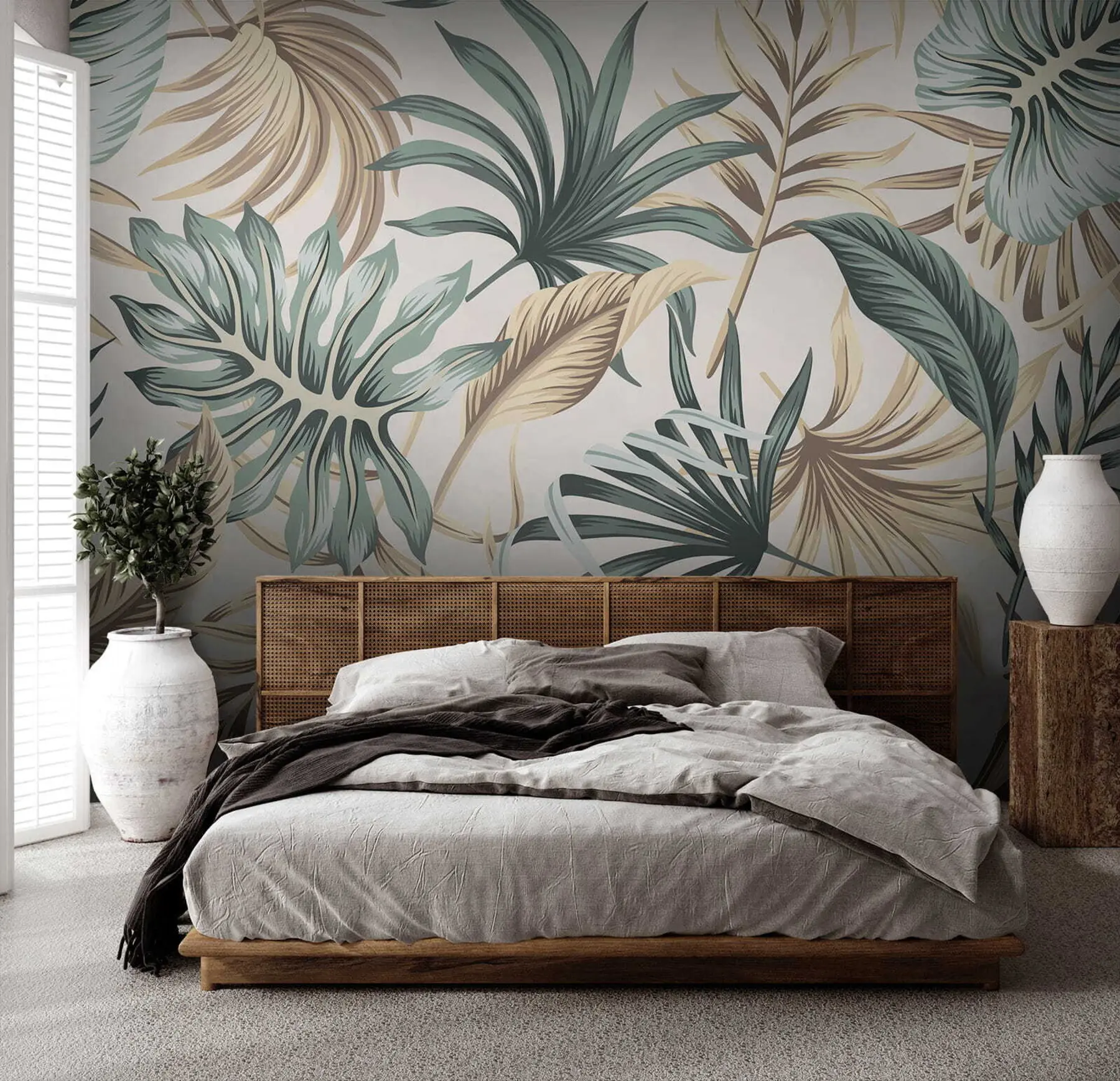 fototapet Frunze colorate u51888