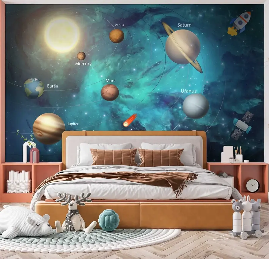 fototapet Sistem solar u09074
