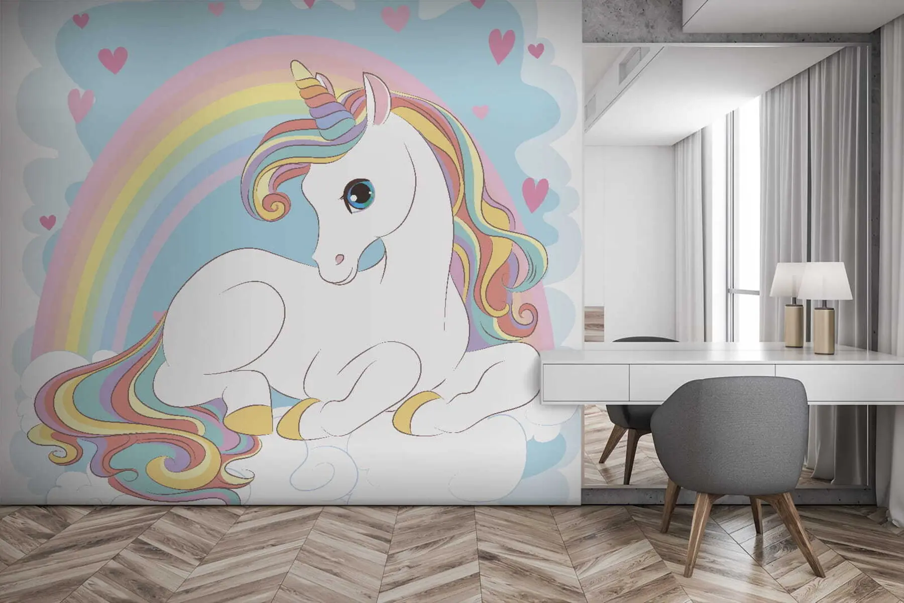 fototapet Unicorn pe nor u10971