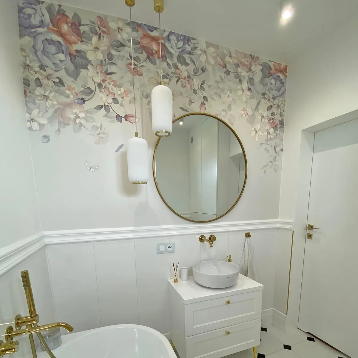 fototapet Model floral delicat u14755