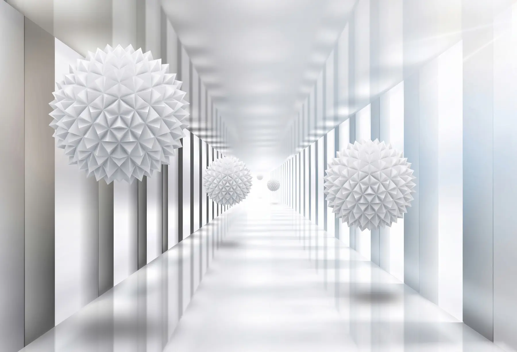 fototapet Mingi în tunel u24571