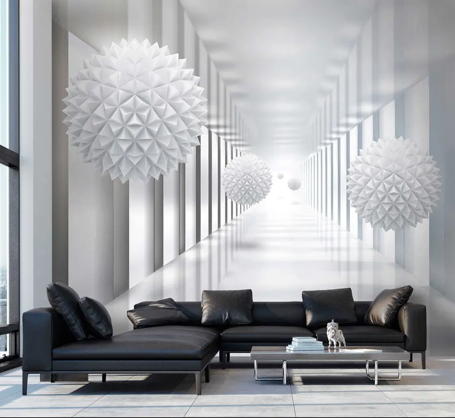 fototapet Mingi în tunel u24571