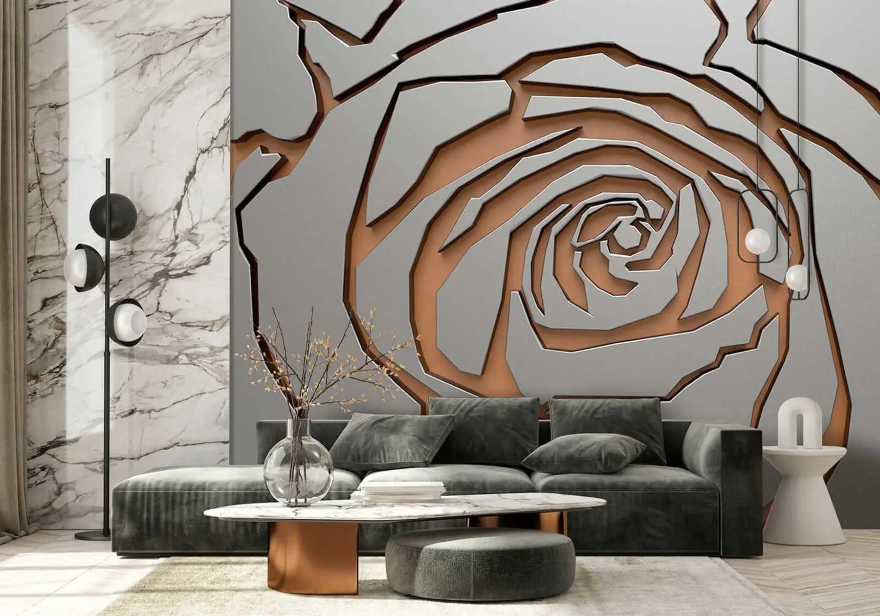 fototapet Floare, plantă și petală u25163