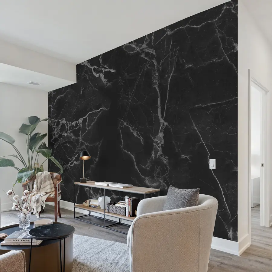 fototapet Marmură neagră Adâncime u32084