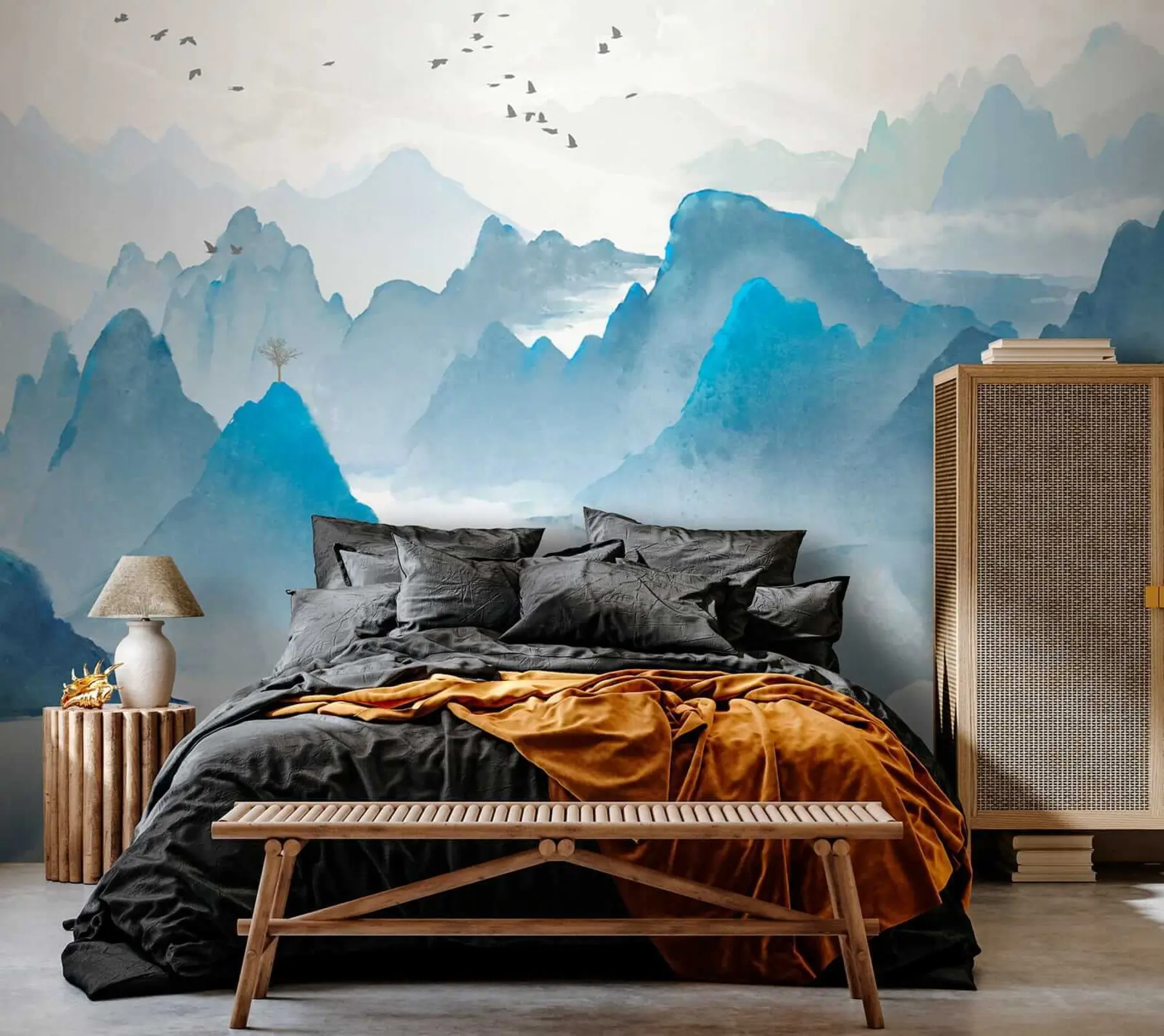 fototapet Blue Mountains u32523
