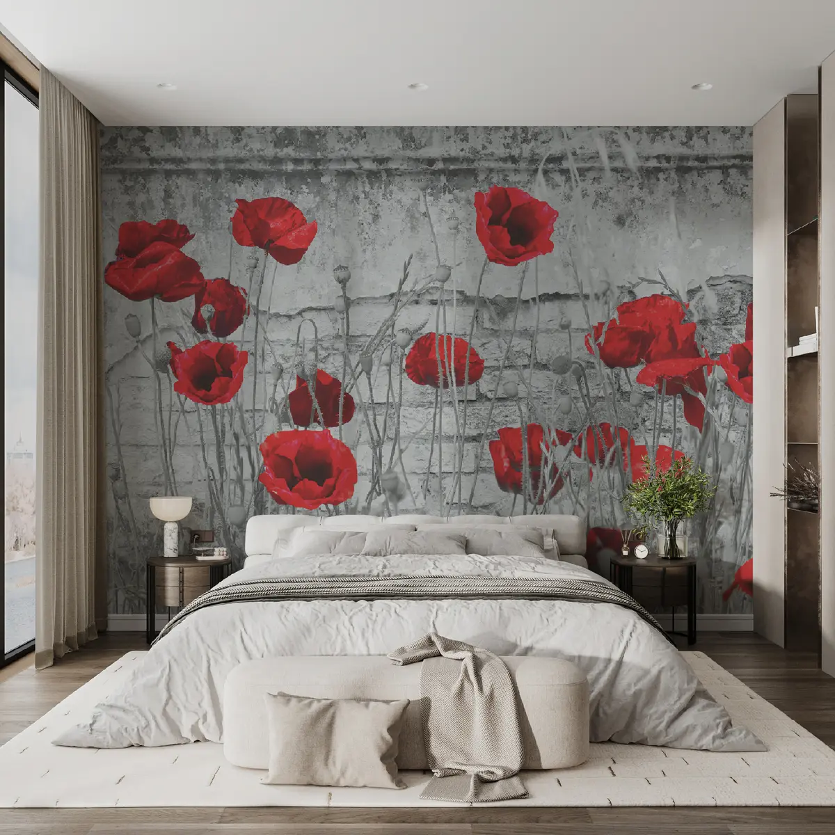 fototapet Floare, colorit și plantă u40552