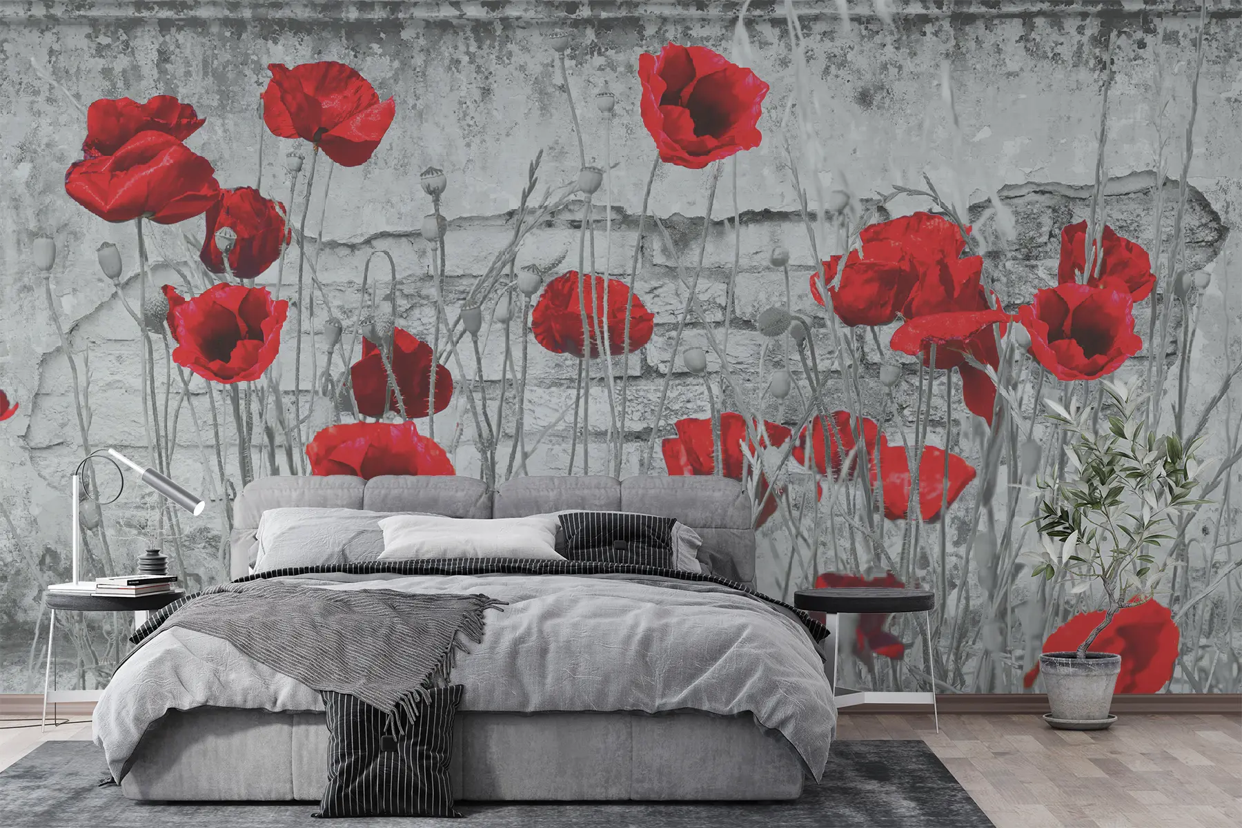 fototapet Floare, colorit și plantă u40552