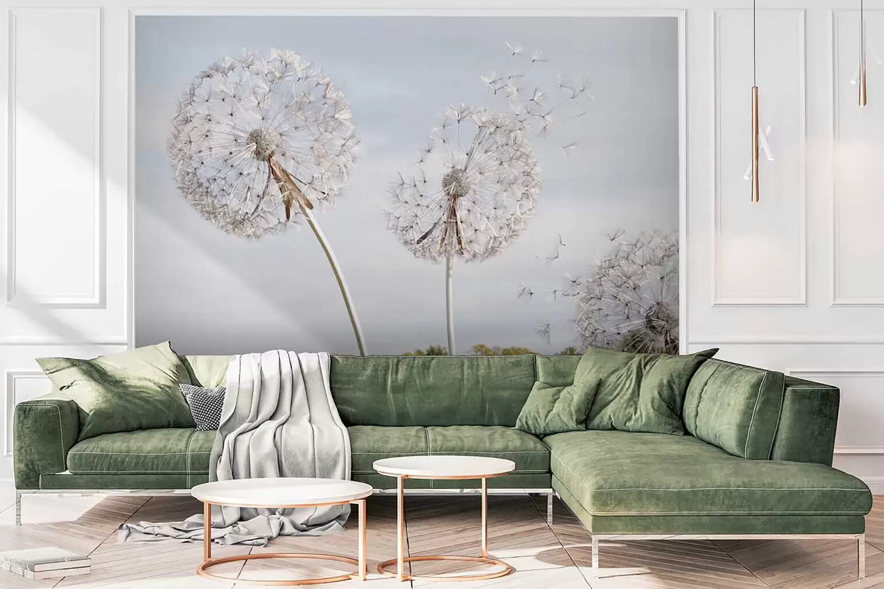 fototapet Păpădii mari u44628