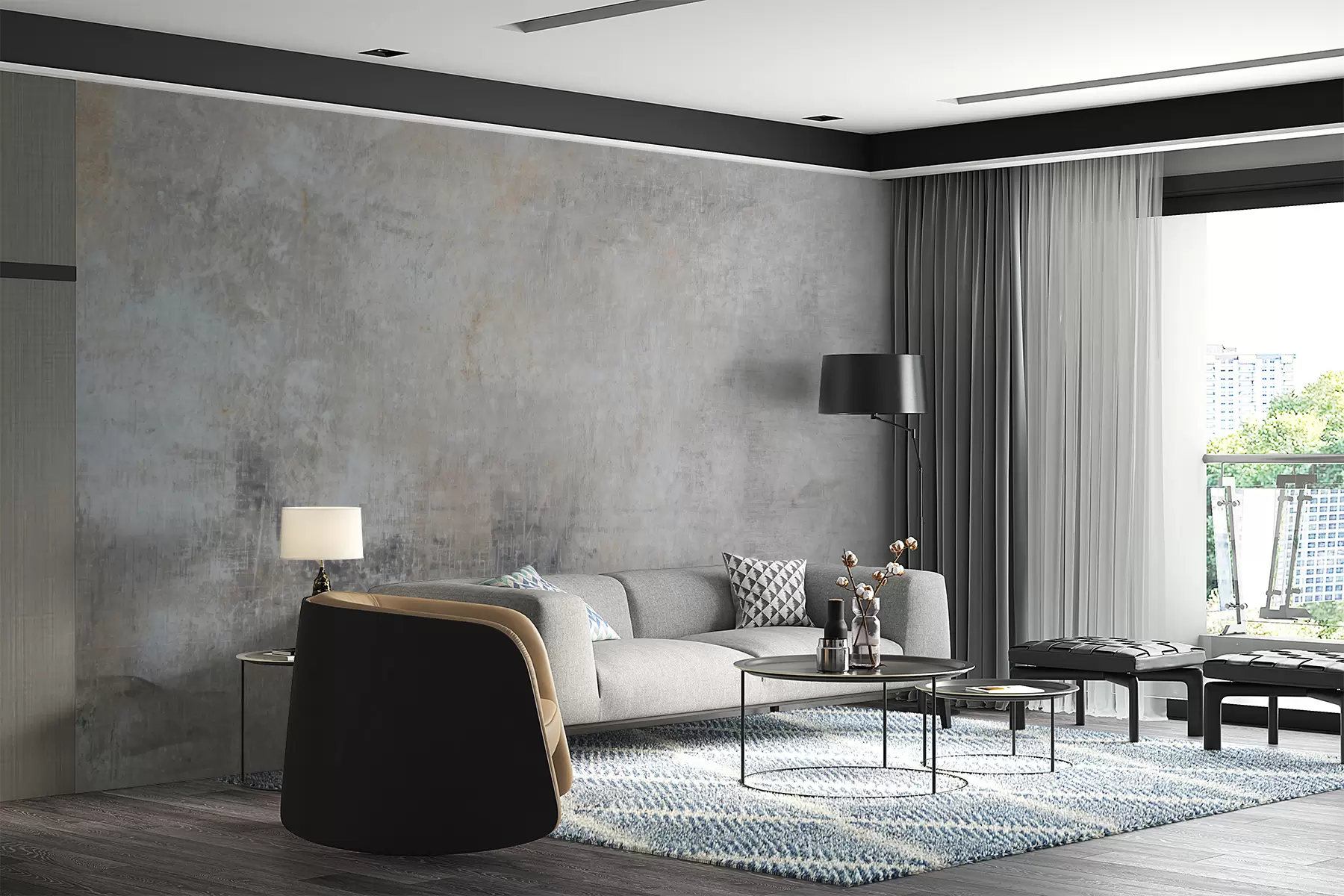 fototapet Perete din beton u47663