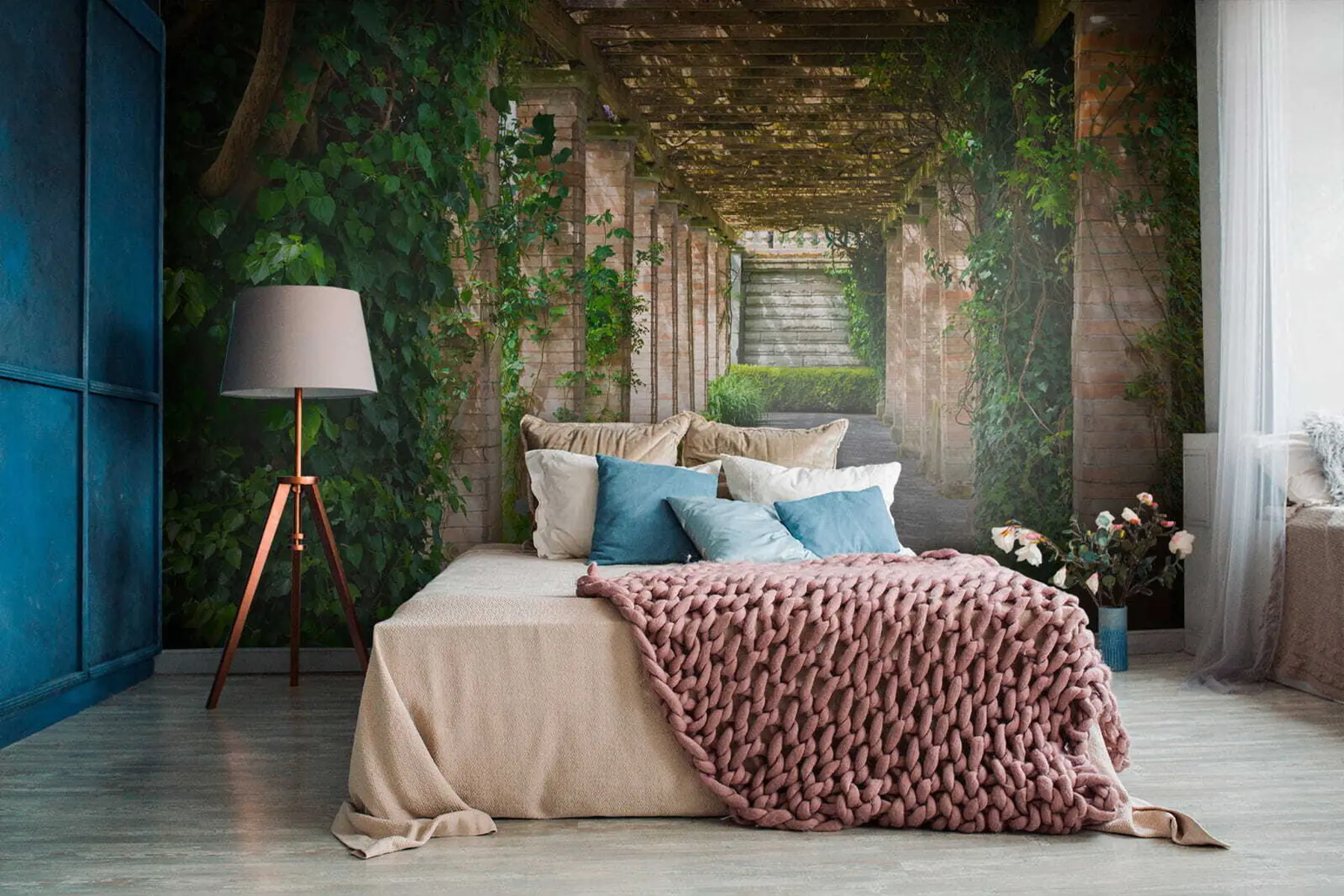 fototapet Curte italiană u53299