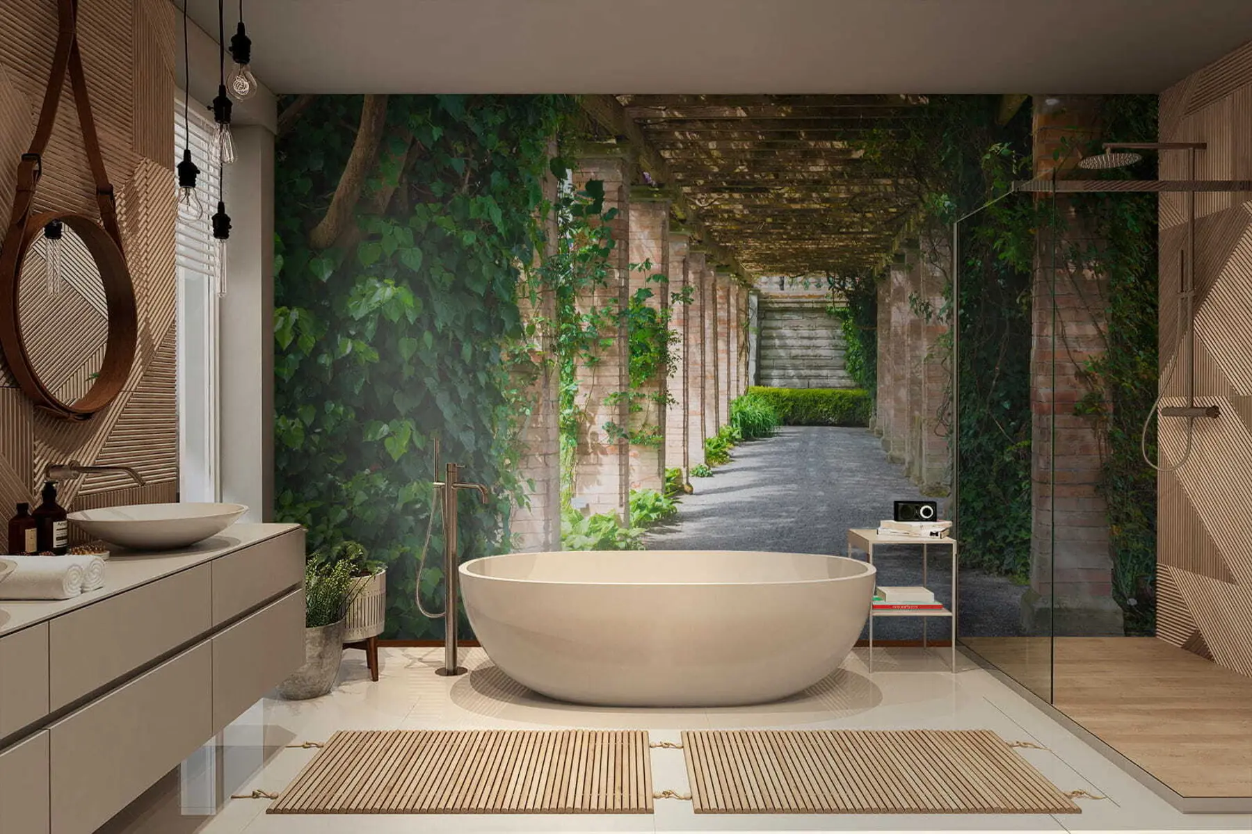 fototapet Curte italiană u53299