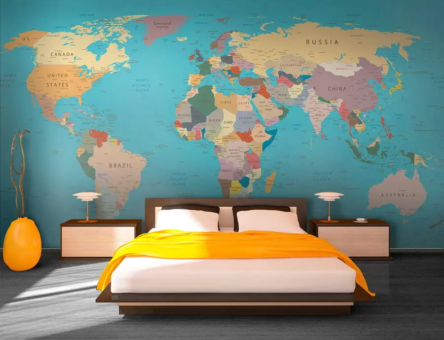 fototapet Harta lumii u57440