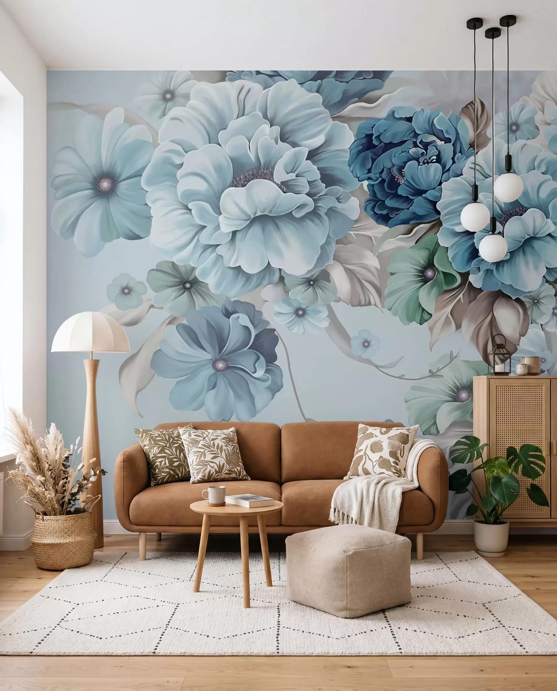 fototapet Buchet de flori albastre u59900