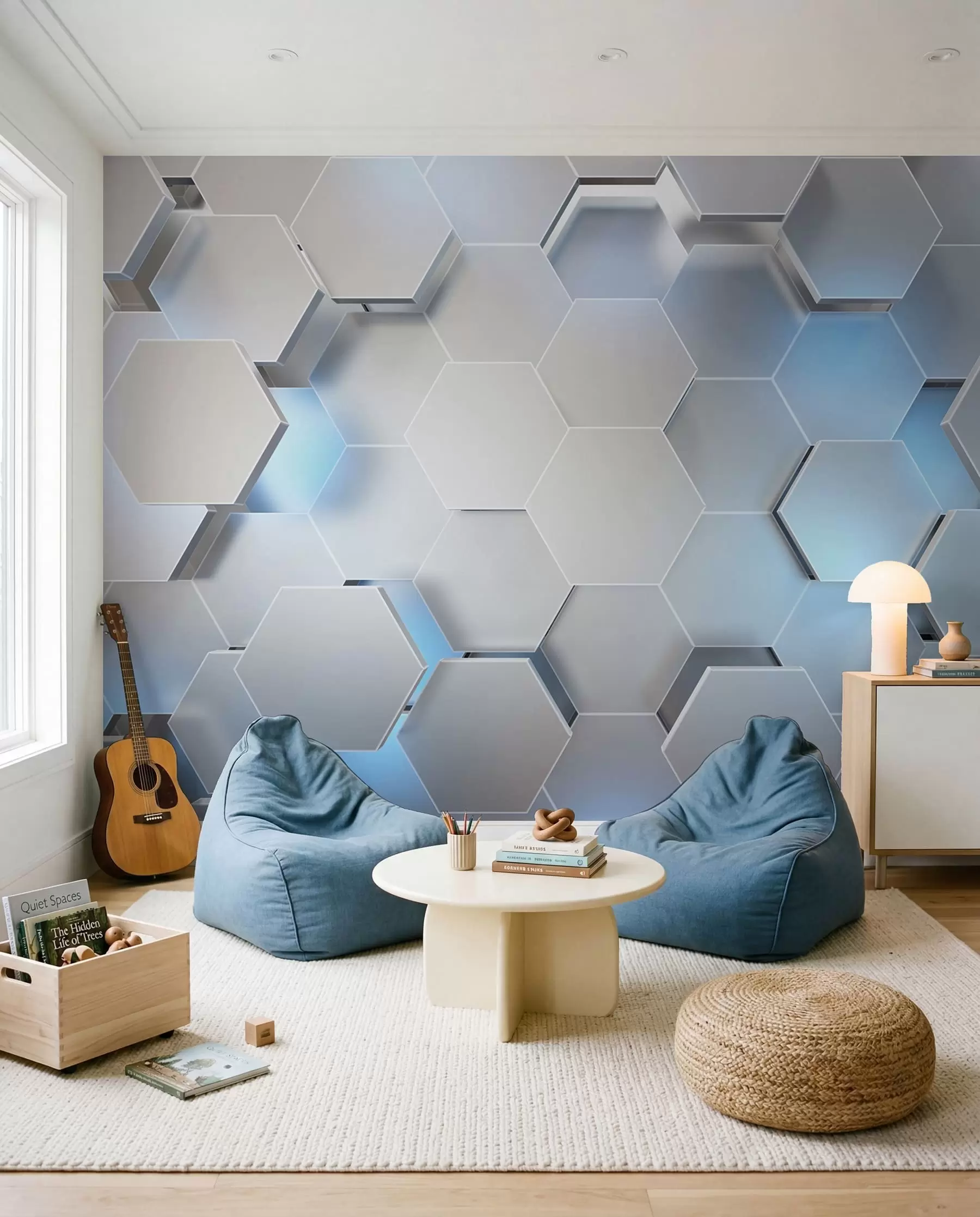 fototapet Fagure albastru glacial u59733