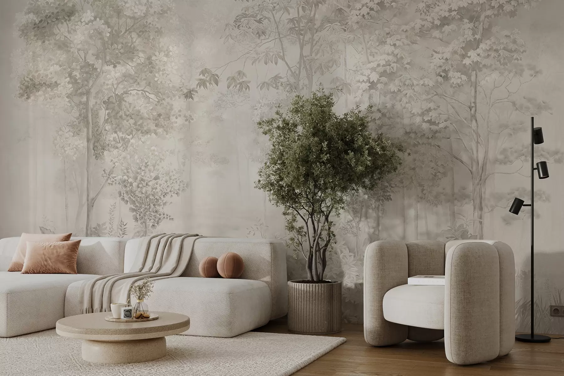 fototapet Pădure fermecătoare u78448