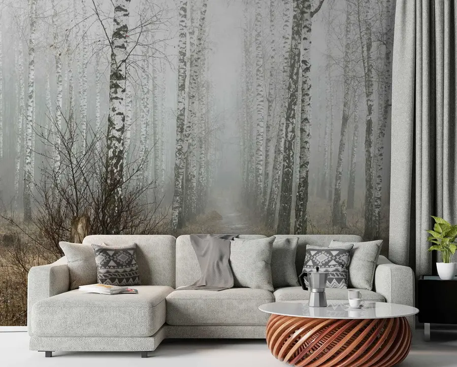 fototapet Merișor în ceață u58950