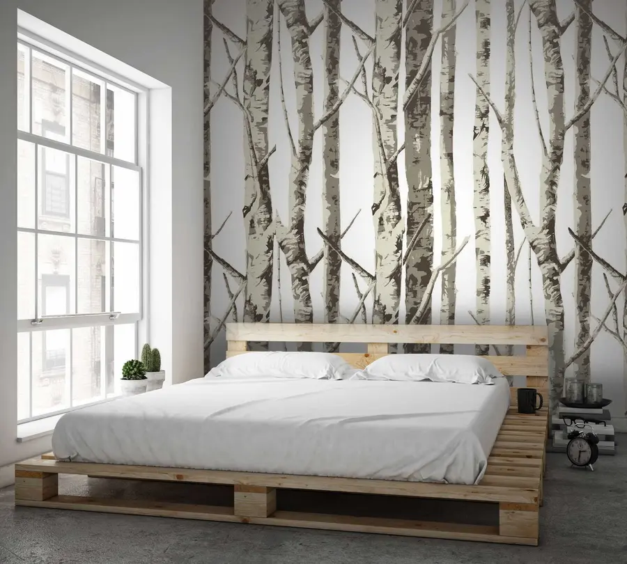 fototapet Plante, crengi și peisaj natural u58970