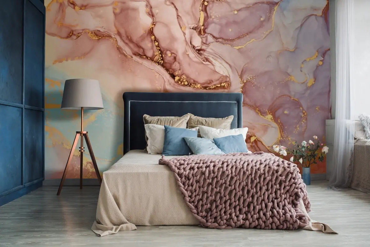 fototapet Marmură luminoasă de basm u71345