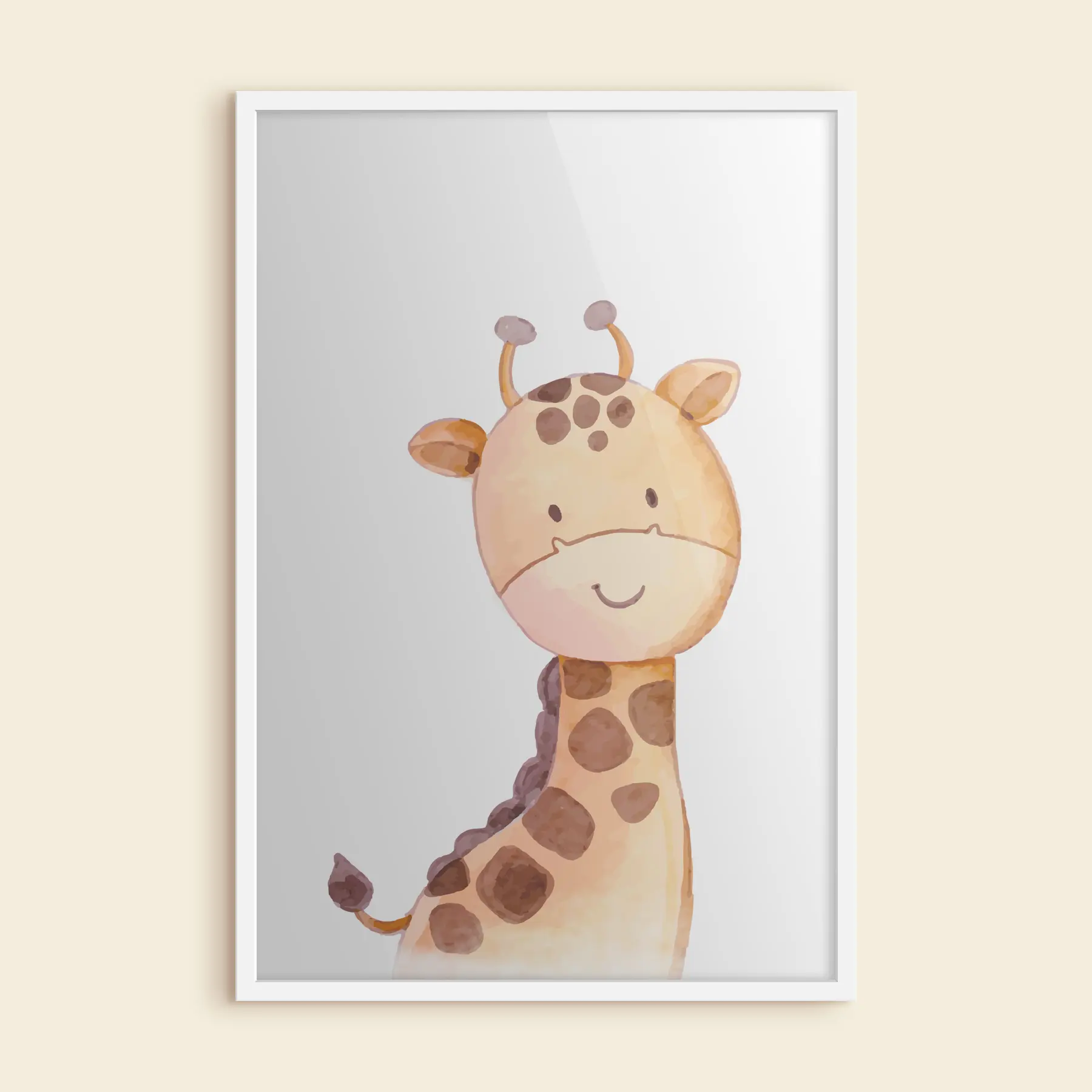 fototapet O girafă drăguță f37920