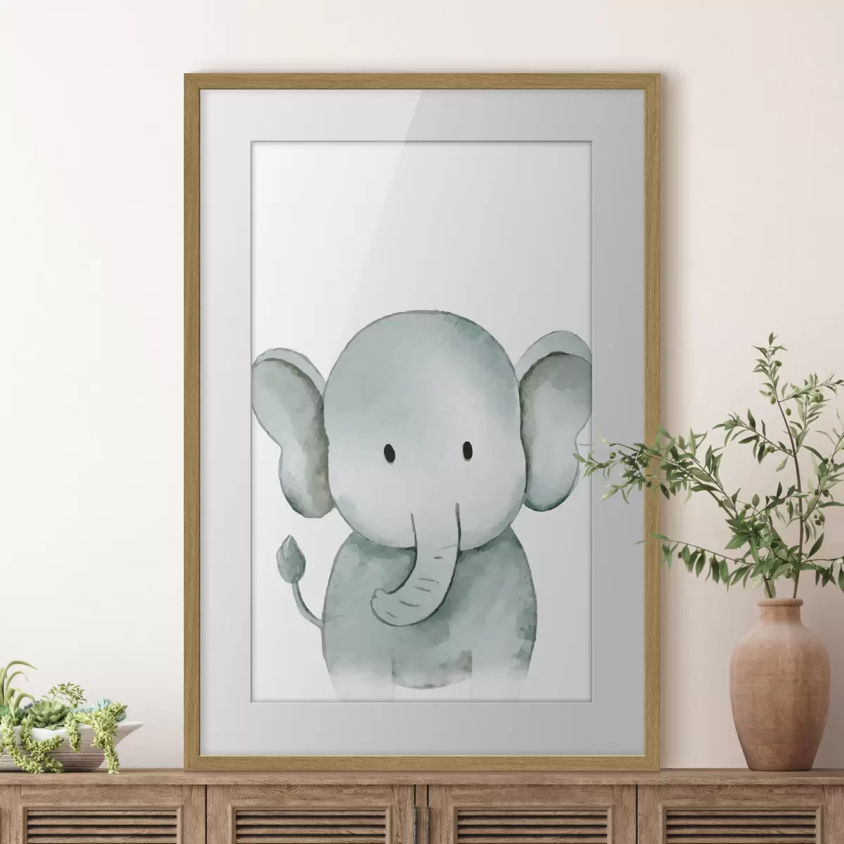 Poster Un pui de elefant drăguț f37922