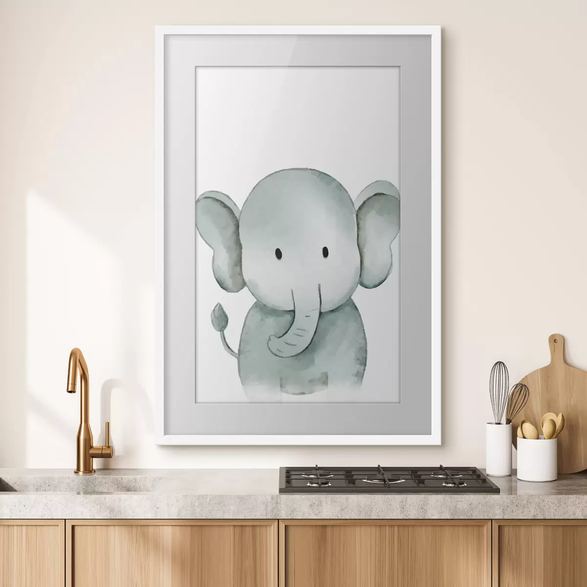 Poster Un pui de elefant drăguț f37922