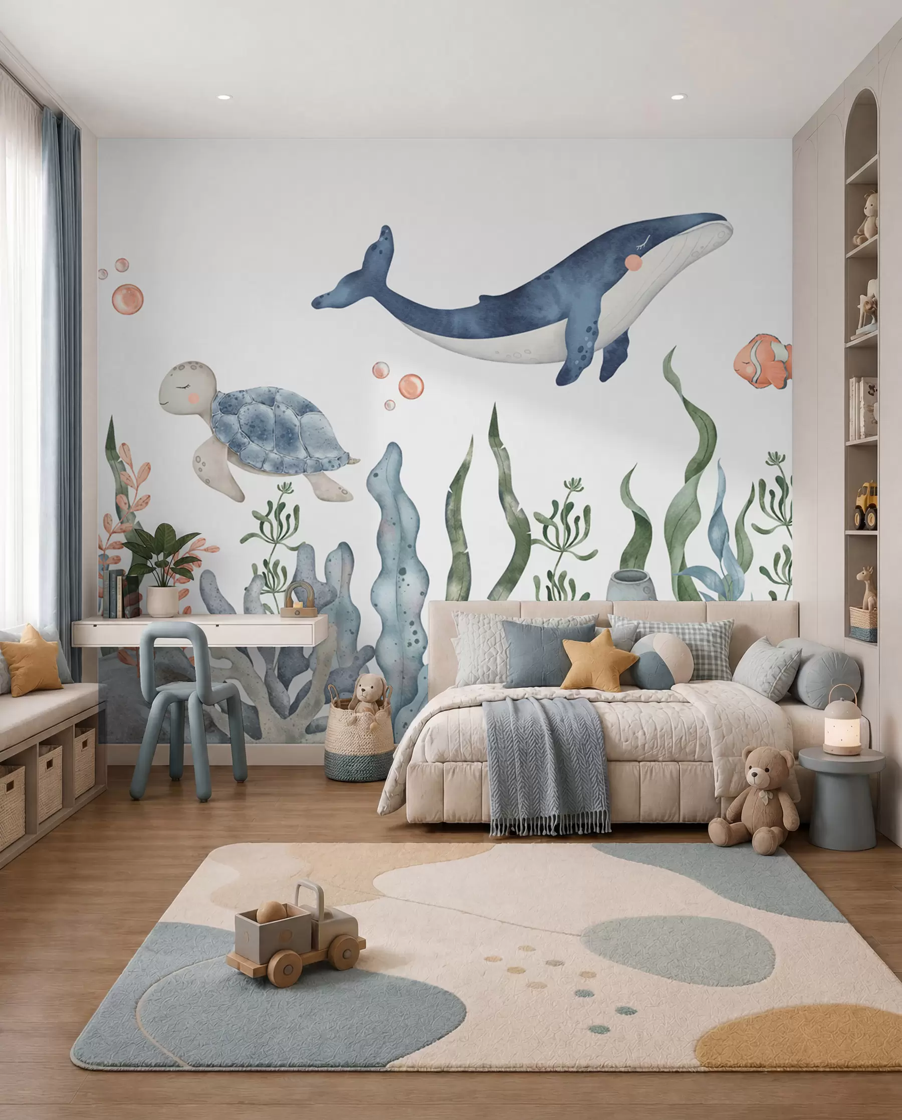 fototapet Micii prieteni ai oceanului w00383