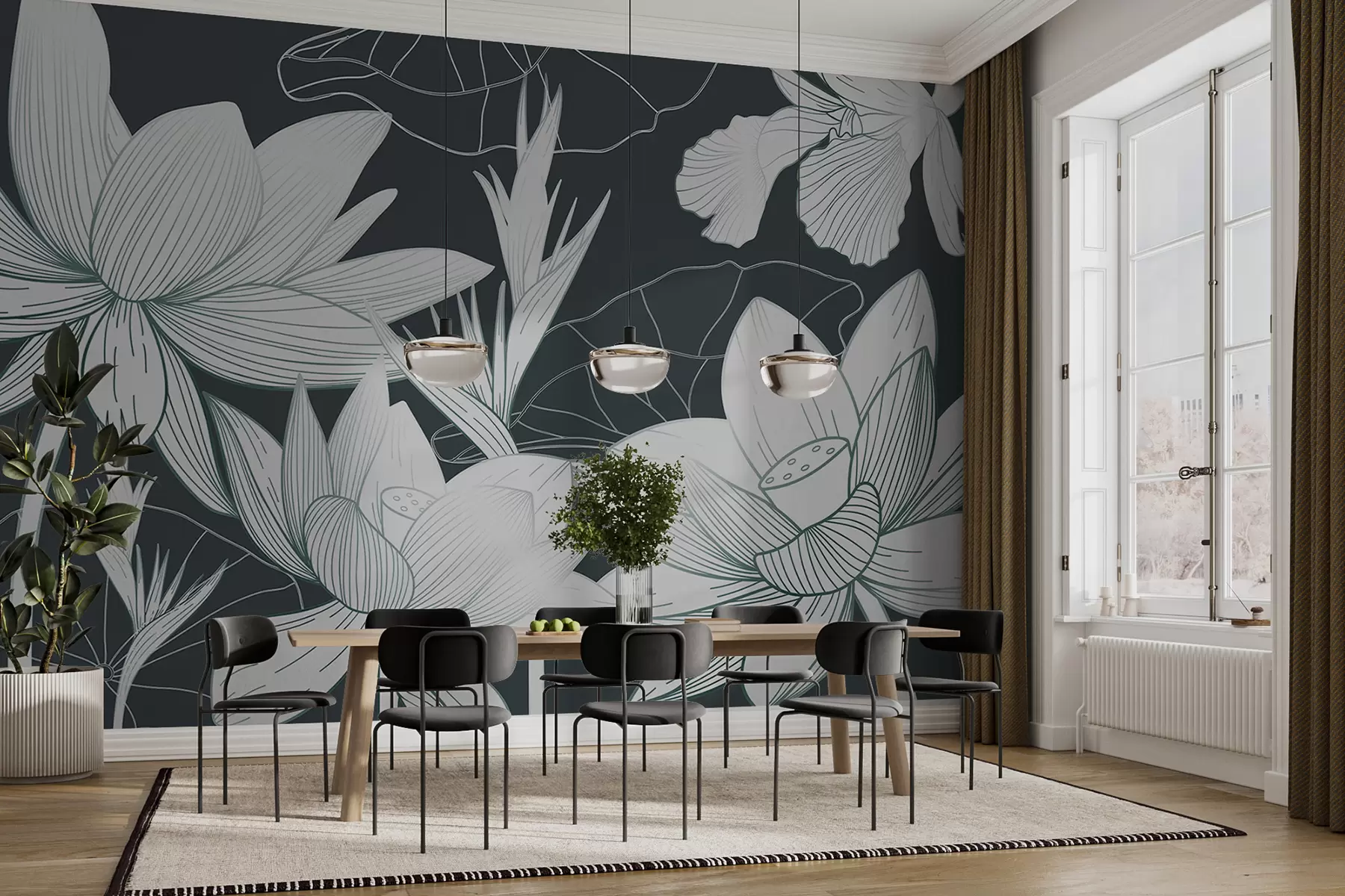 fototapet Flori tropicale w00323