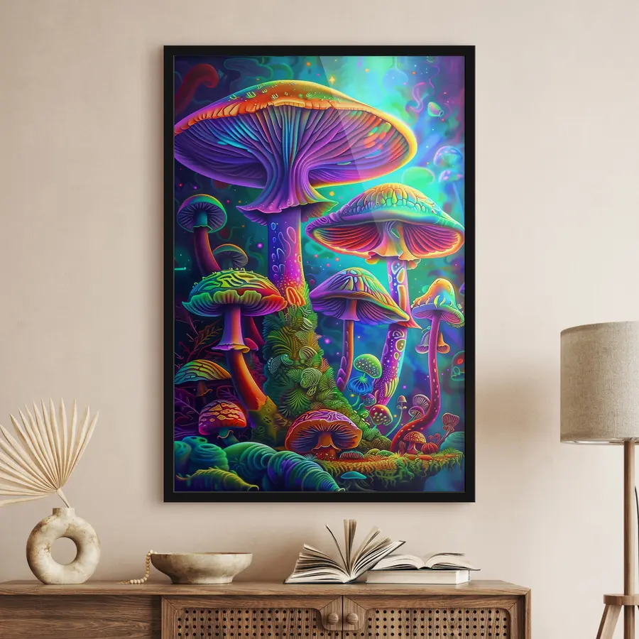 fototapet Ciuperci abstracte f38056