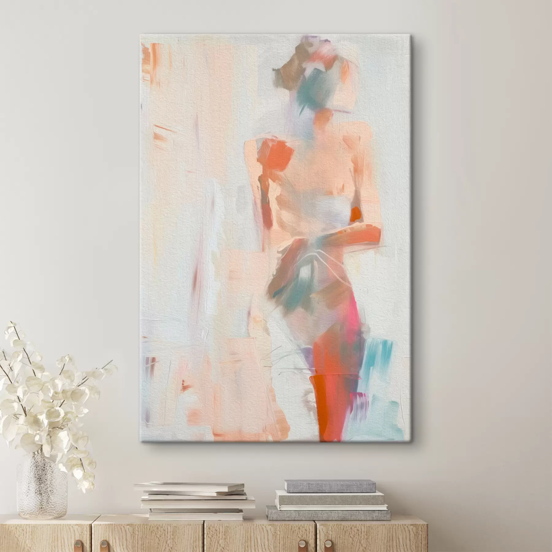 fototapet Silueta unei femei abstracție tendință nouă s38783