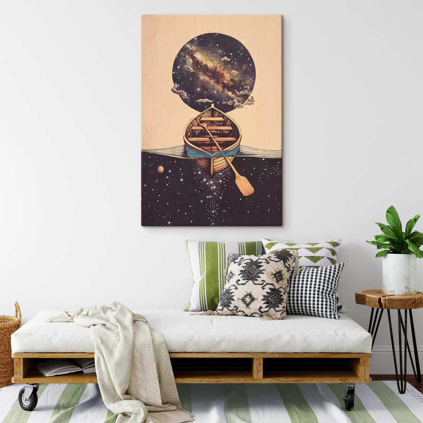 Tablouri Barcă în stil spațial s38635