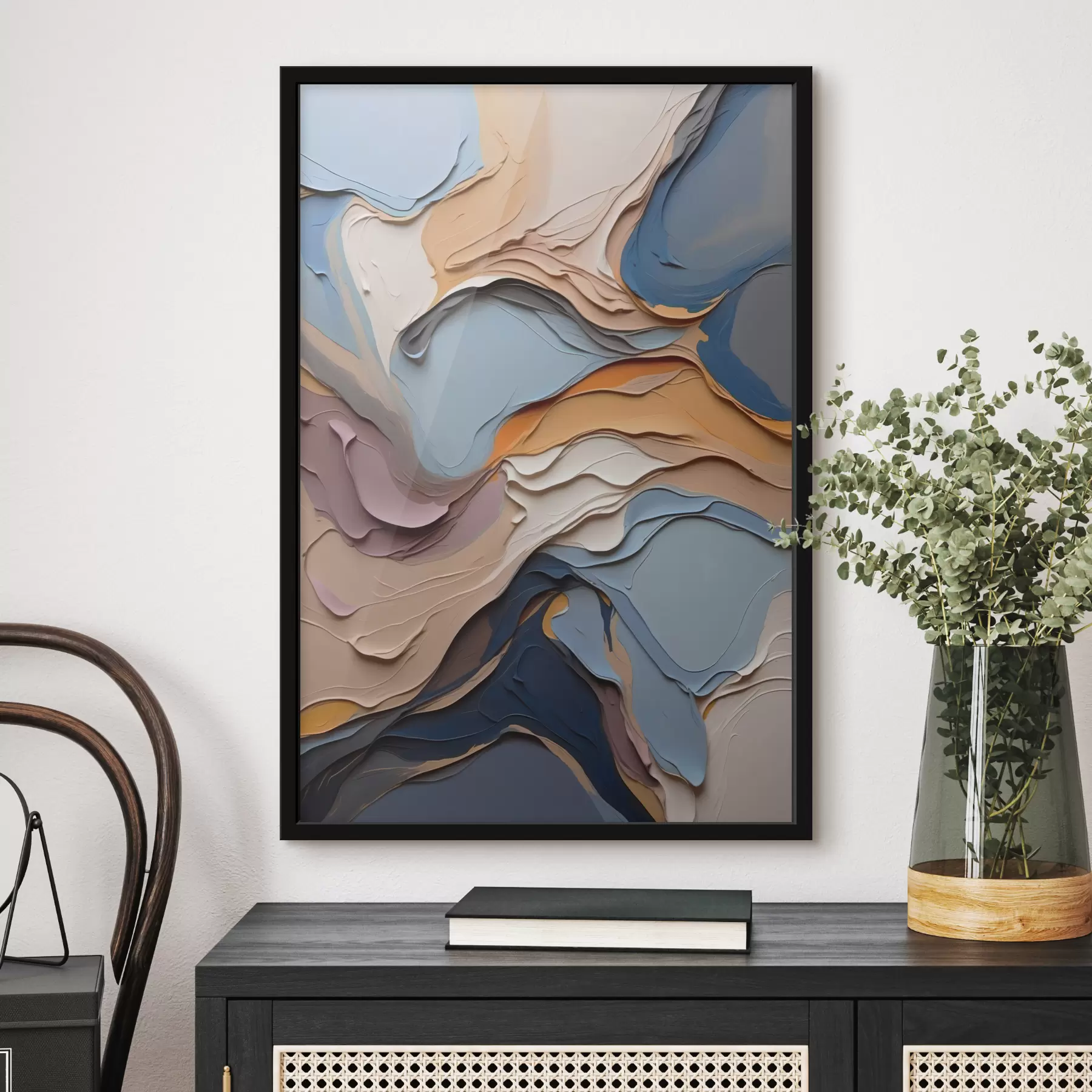 fototapet Abstracție în ulei f39063