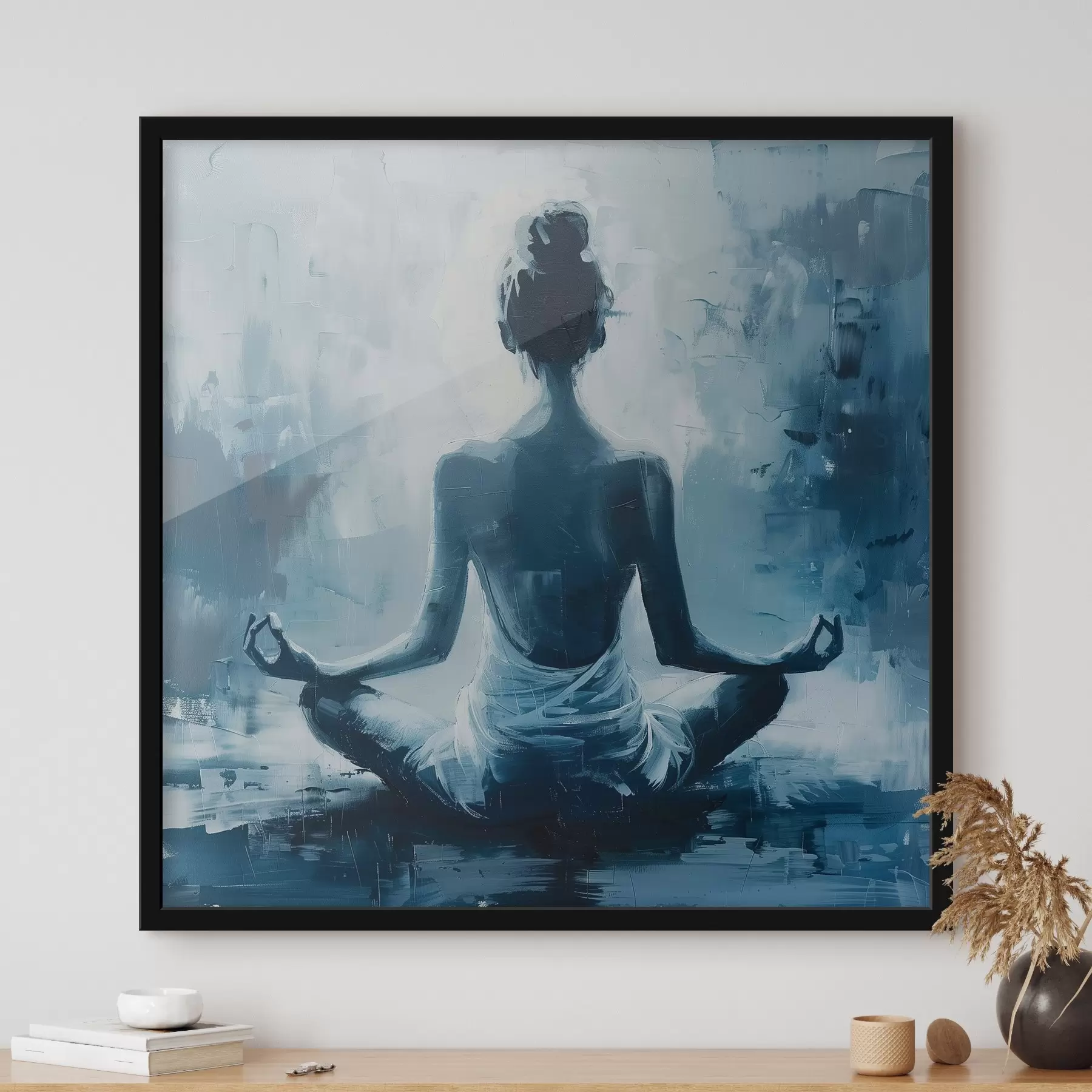 Tablouri Fata se relaxează yoga f39079