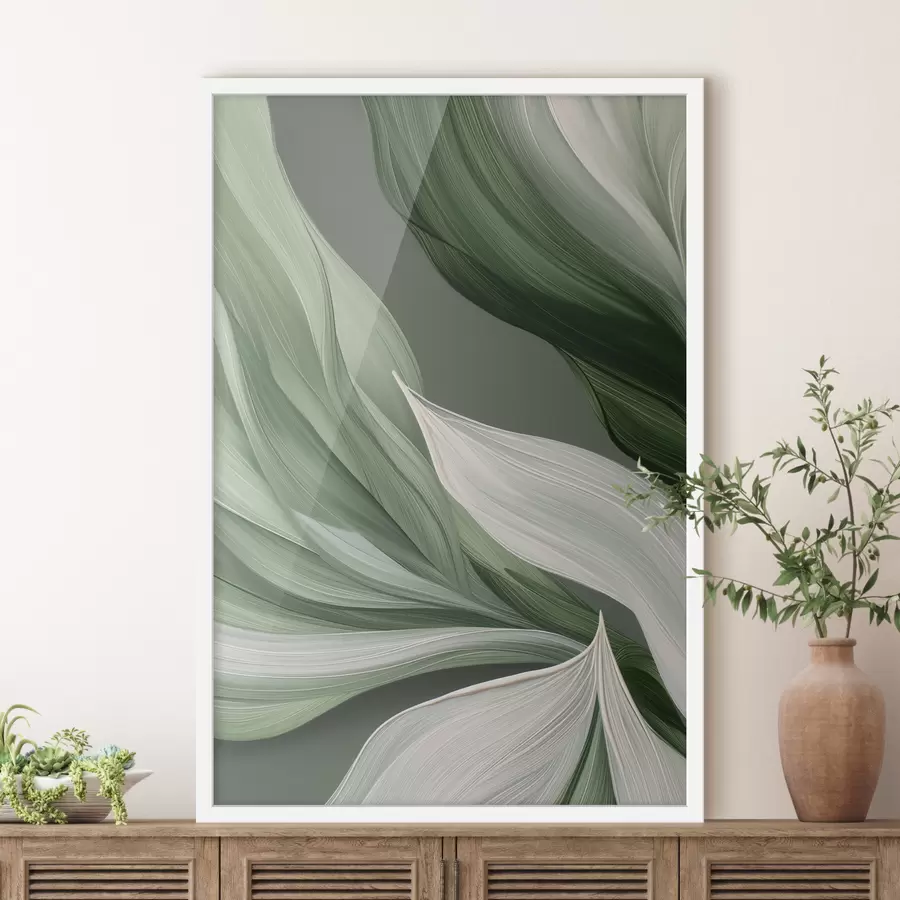 fototapet Văl verde f39327