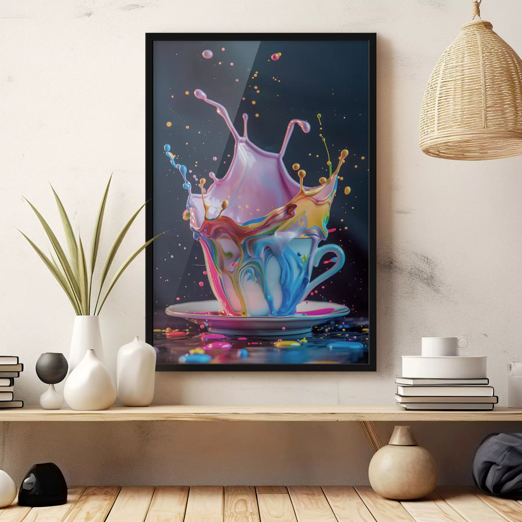 fototapet Stropi strălucitori într-o ceașcă f39218