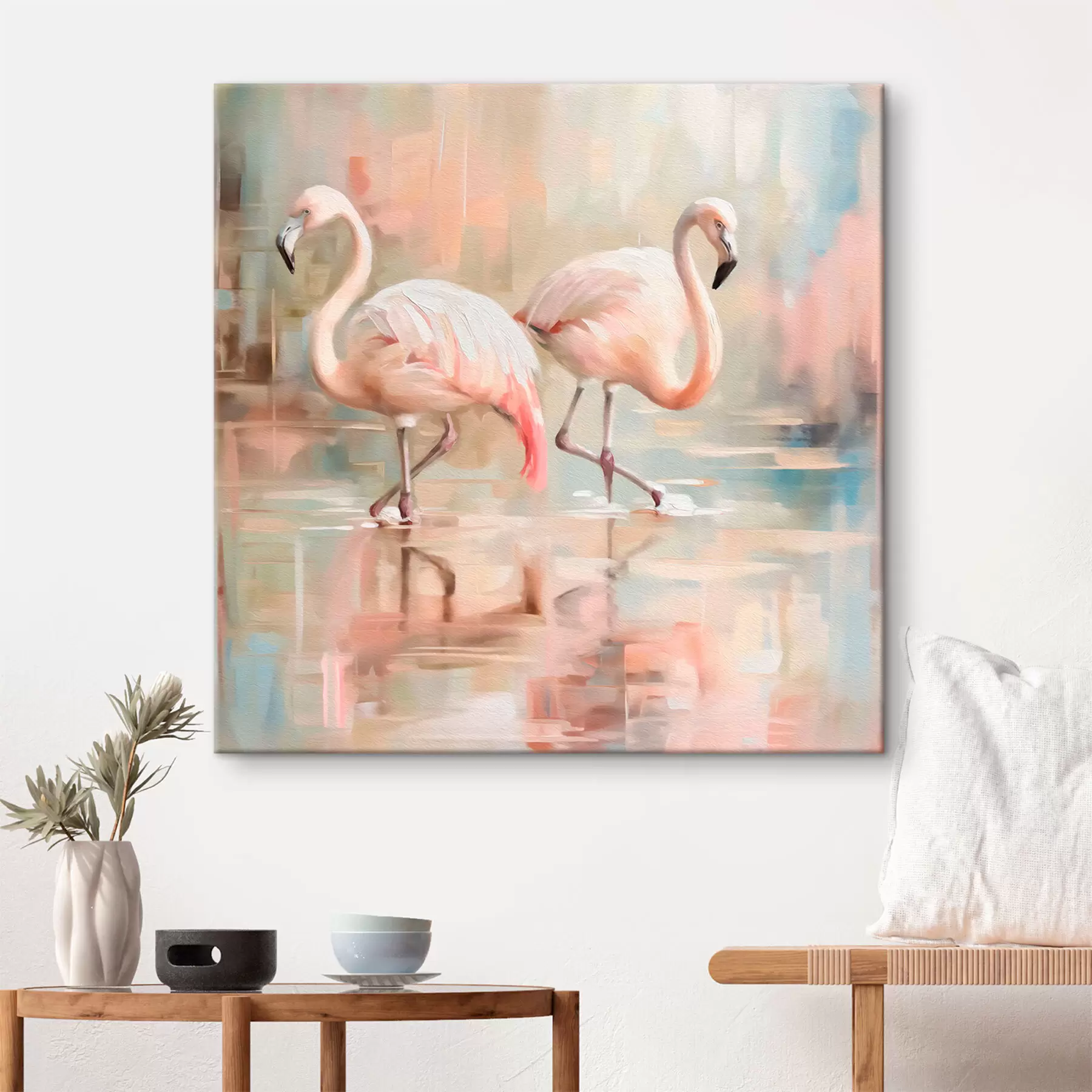 Tablouri Două păsări flamingo s39540