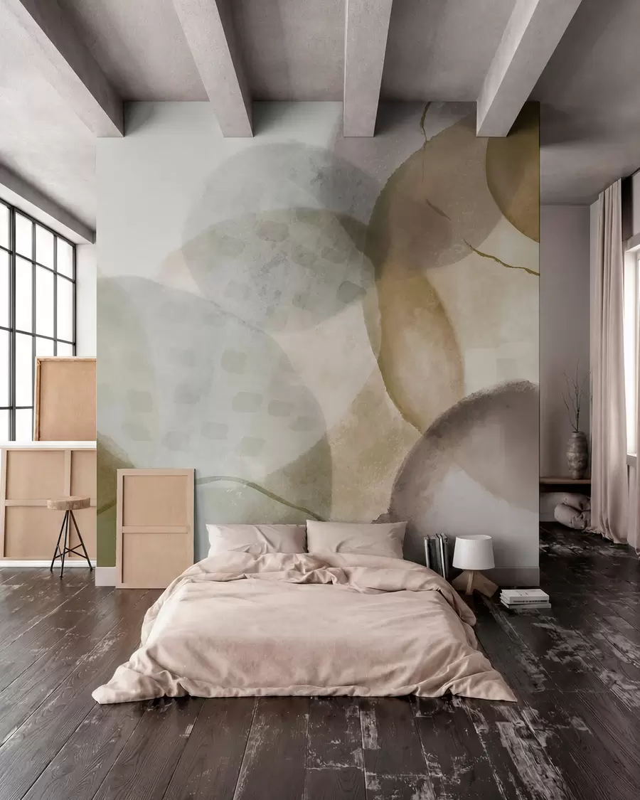 fototapet Maree de acuarelă sepia w07926v1