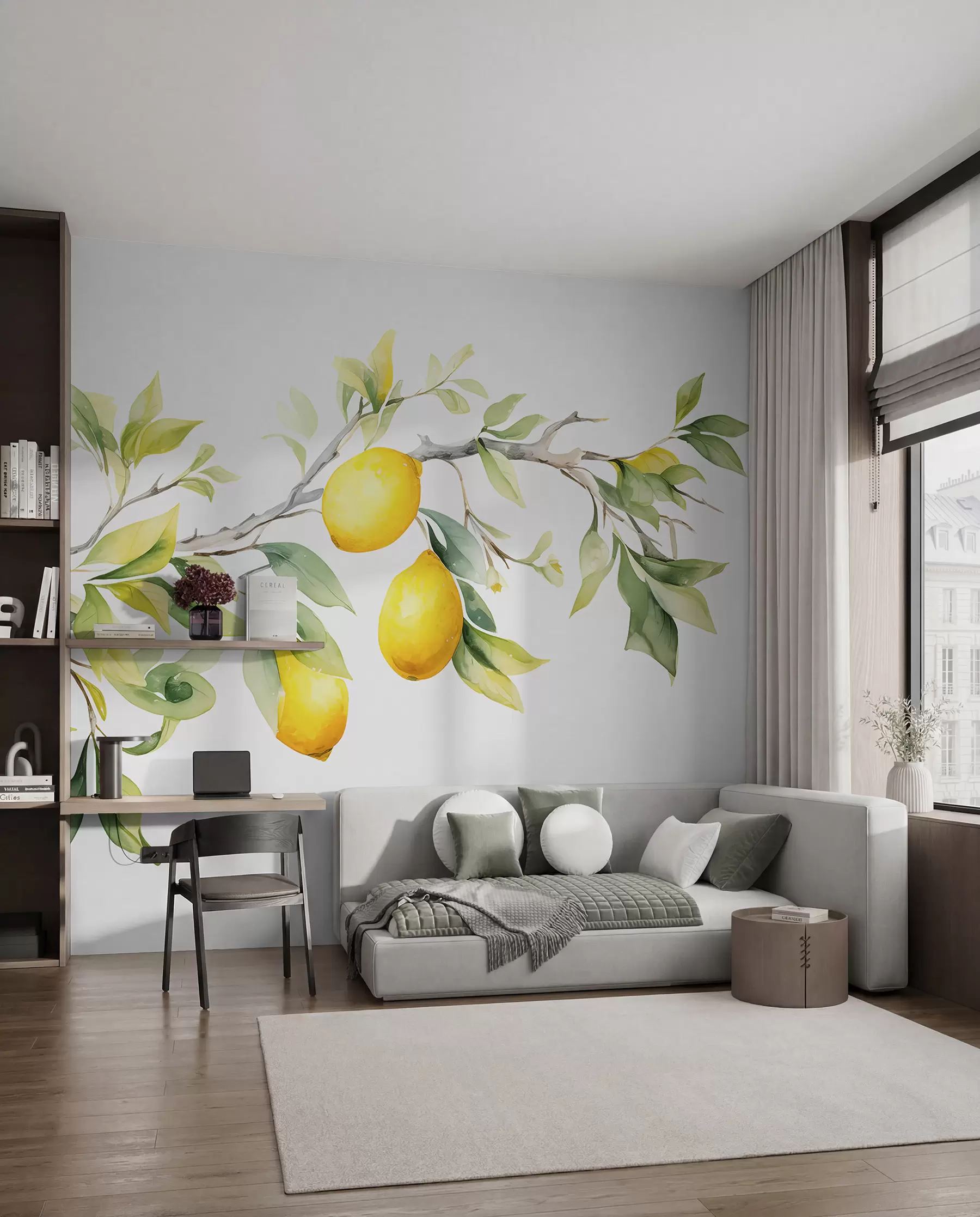 fototapet Lămâi pe ramură w08096