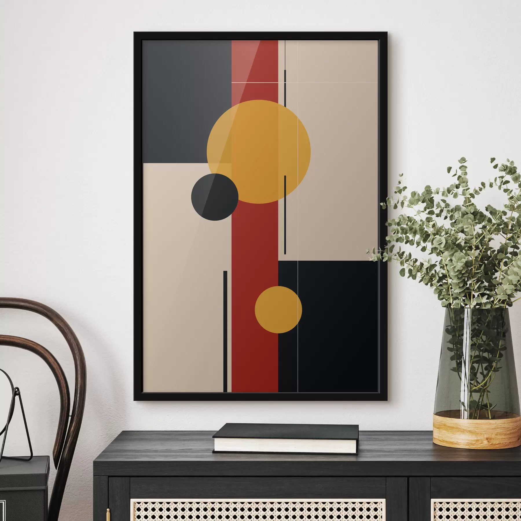 Tablouri Abstracție cu forme geometrice f39897