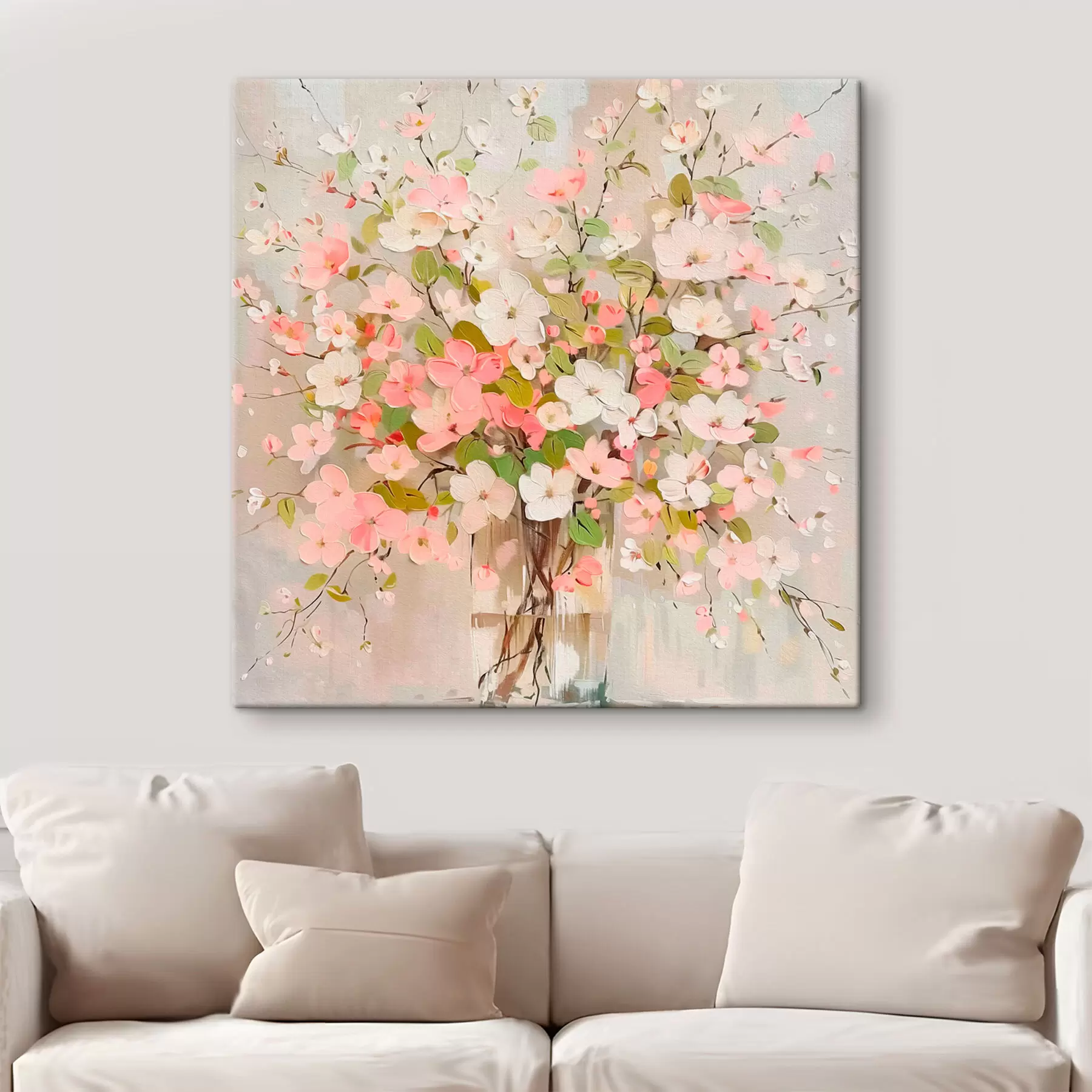 fototapet Un buchet de flori și o vază s40115