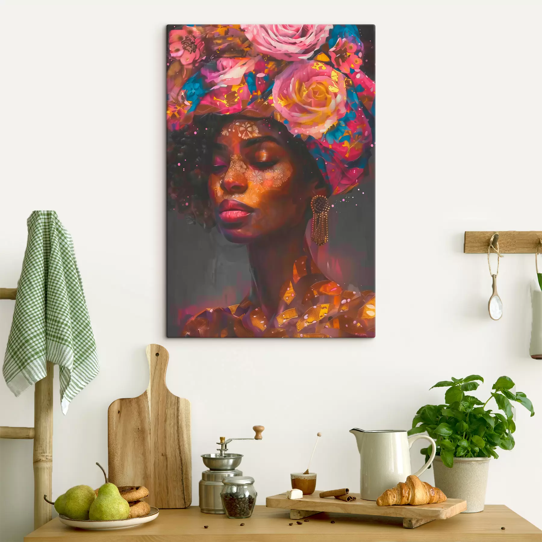 Tablouri Femeie afro s40182