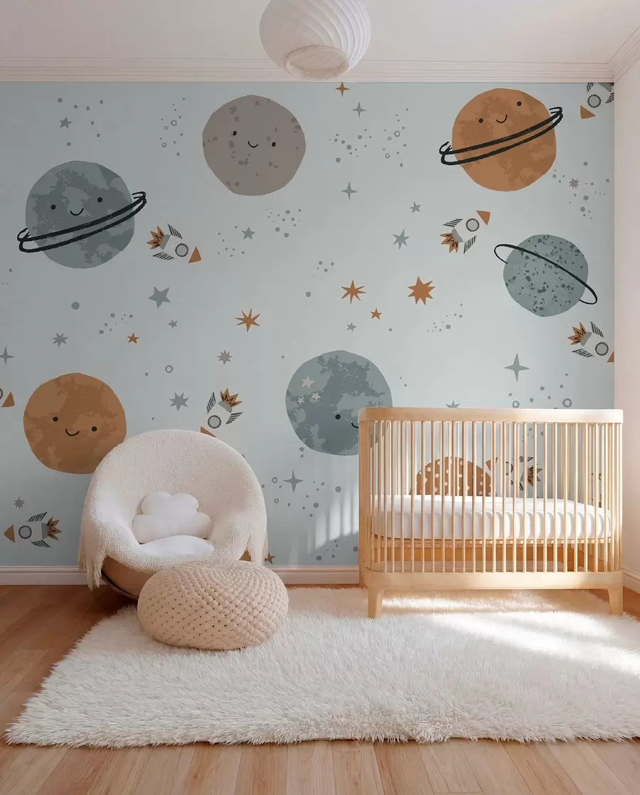 fototapet Planete zâmbitoare w01417