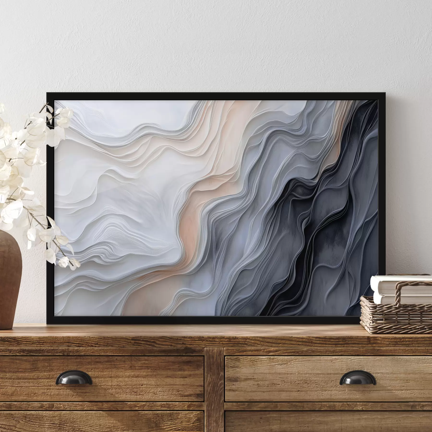 fototapet Valuri abstracte cu imitație de textură f40507