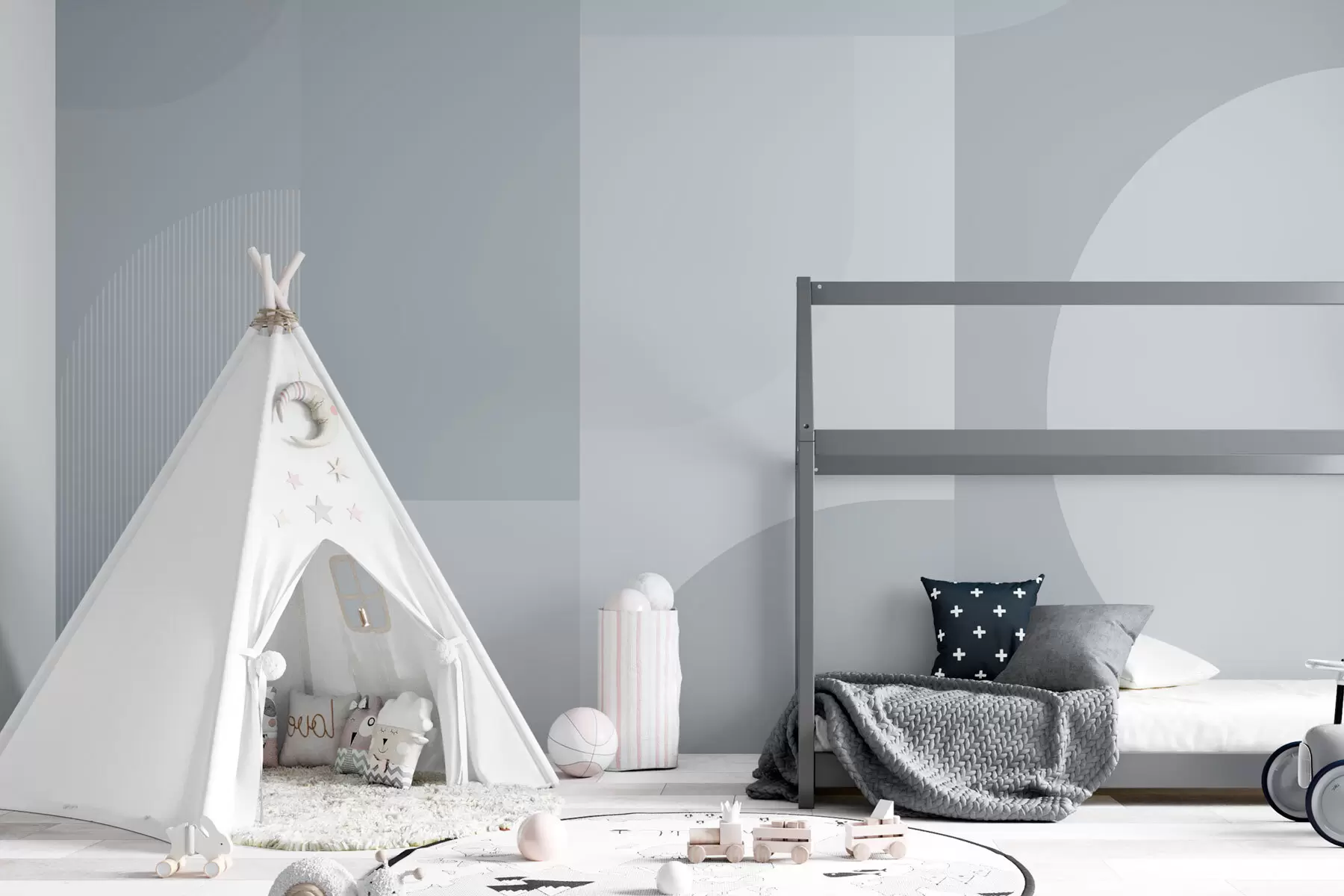 fototapet Minimalism elegant cu geometrie w01500v2