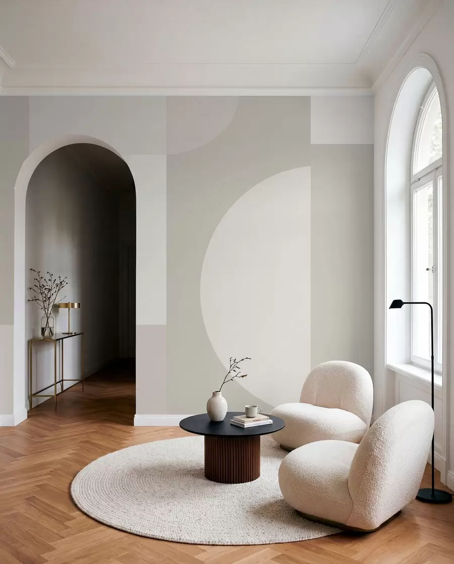 fototapet Minimalism elegant cu geometrie w01500v3
