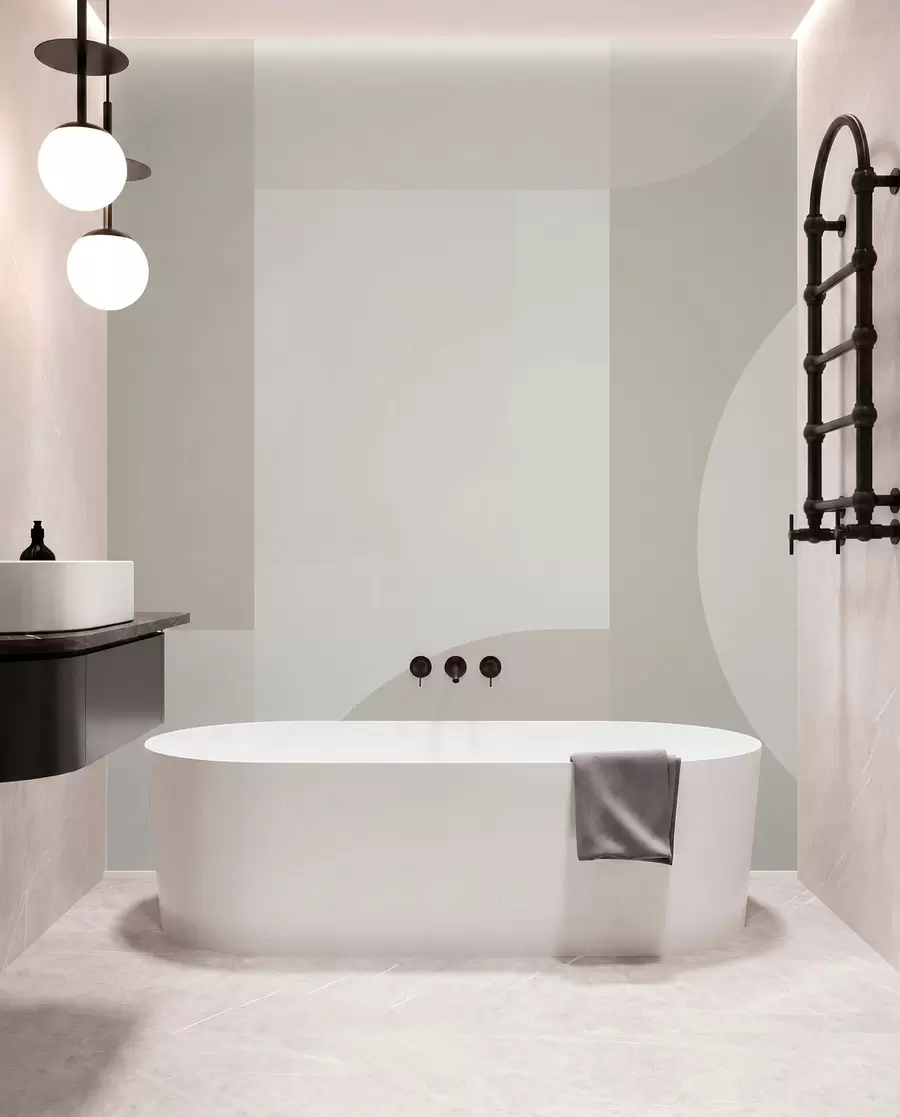 fototapet Minimalism elegant cu geometrie w01500v3