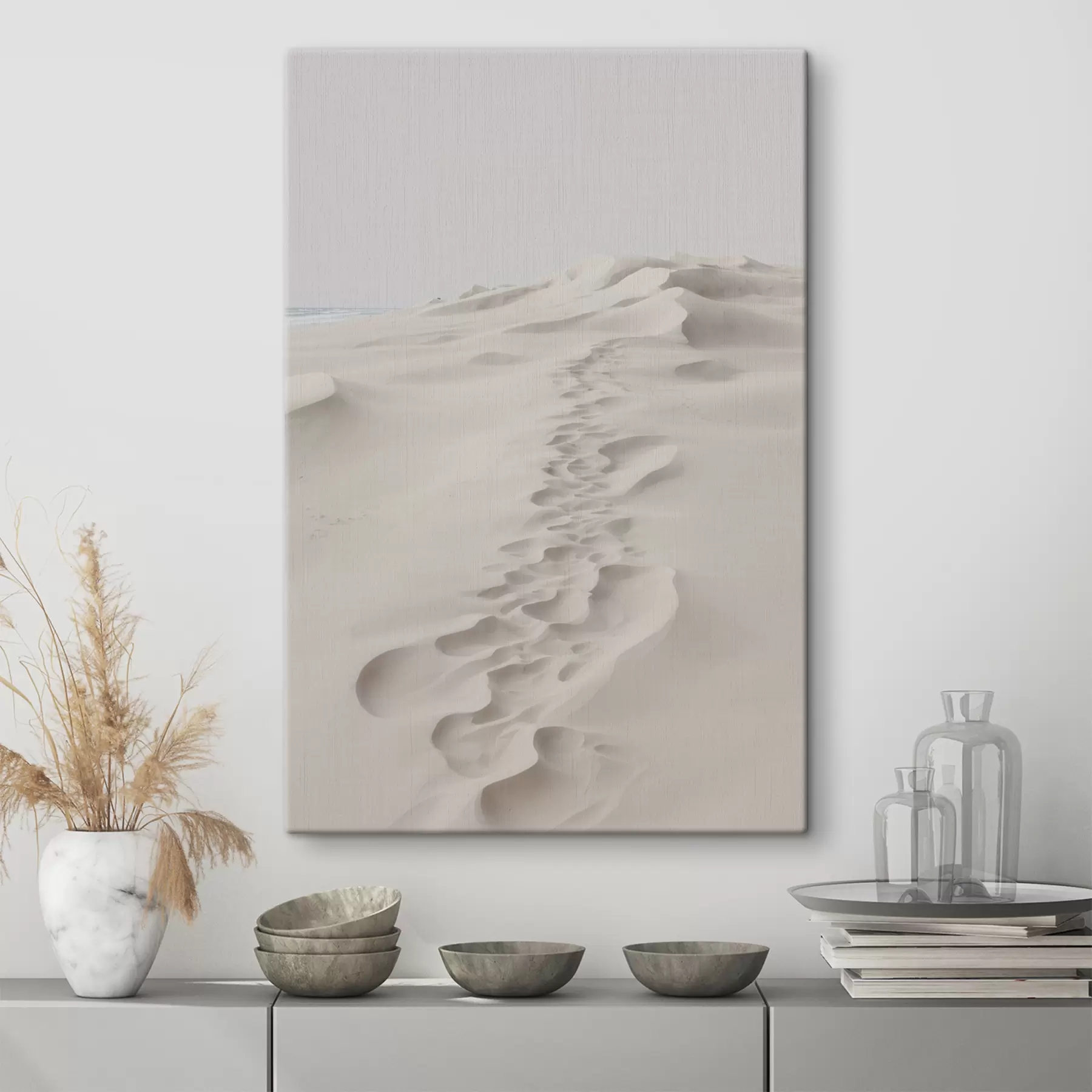 Tablouri Cărare pe nisip alb s40624