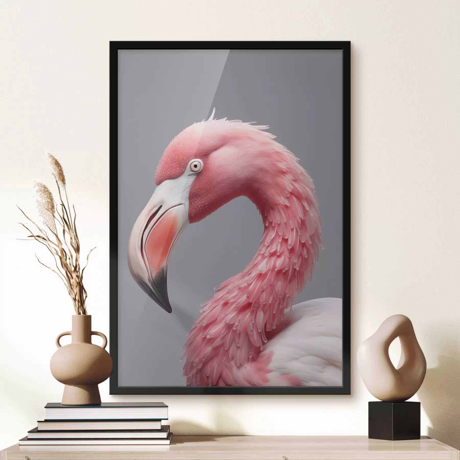 fototapet flamingo de lux f41151