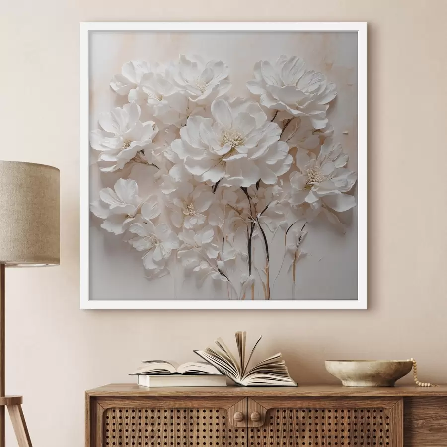 fototapet Flori pe tulpini întunecate f41042