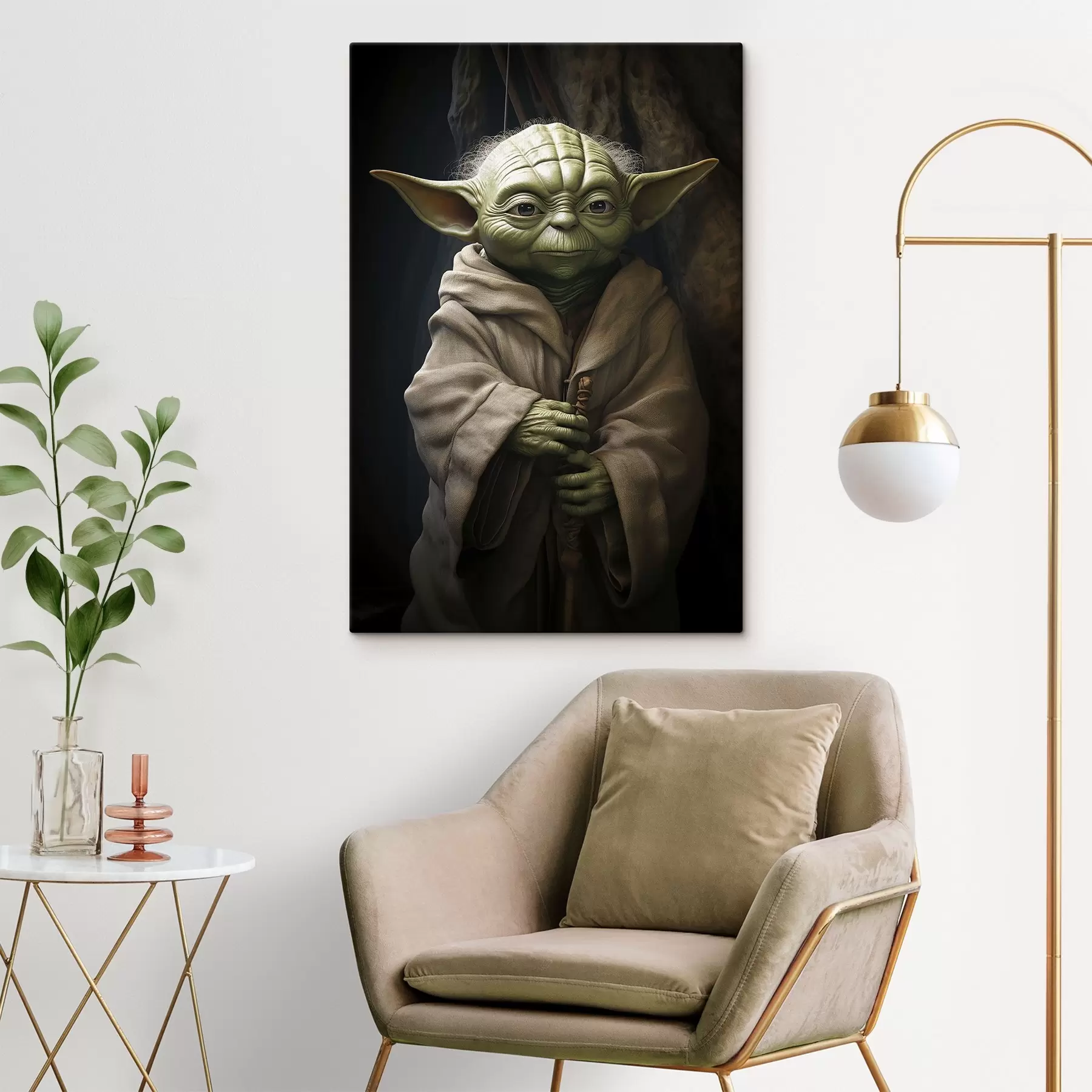 fototapet Yoda s41122